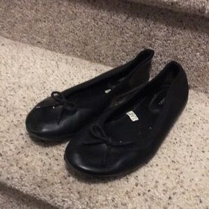 Black slip ons